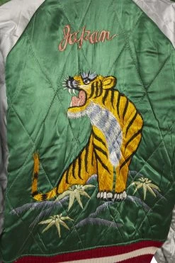 Vintage Reversible Tiger Souvenir Jacket -Fashion clothing 04SVX 000 3