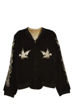 Vintage Reversible Iceland Souvenir Jacket