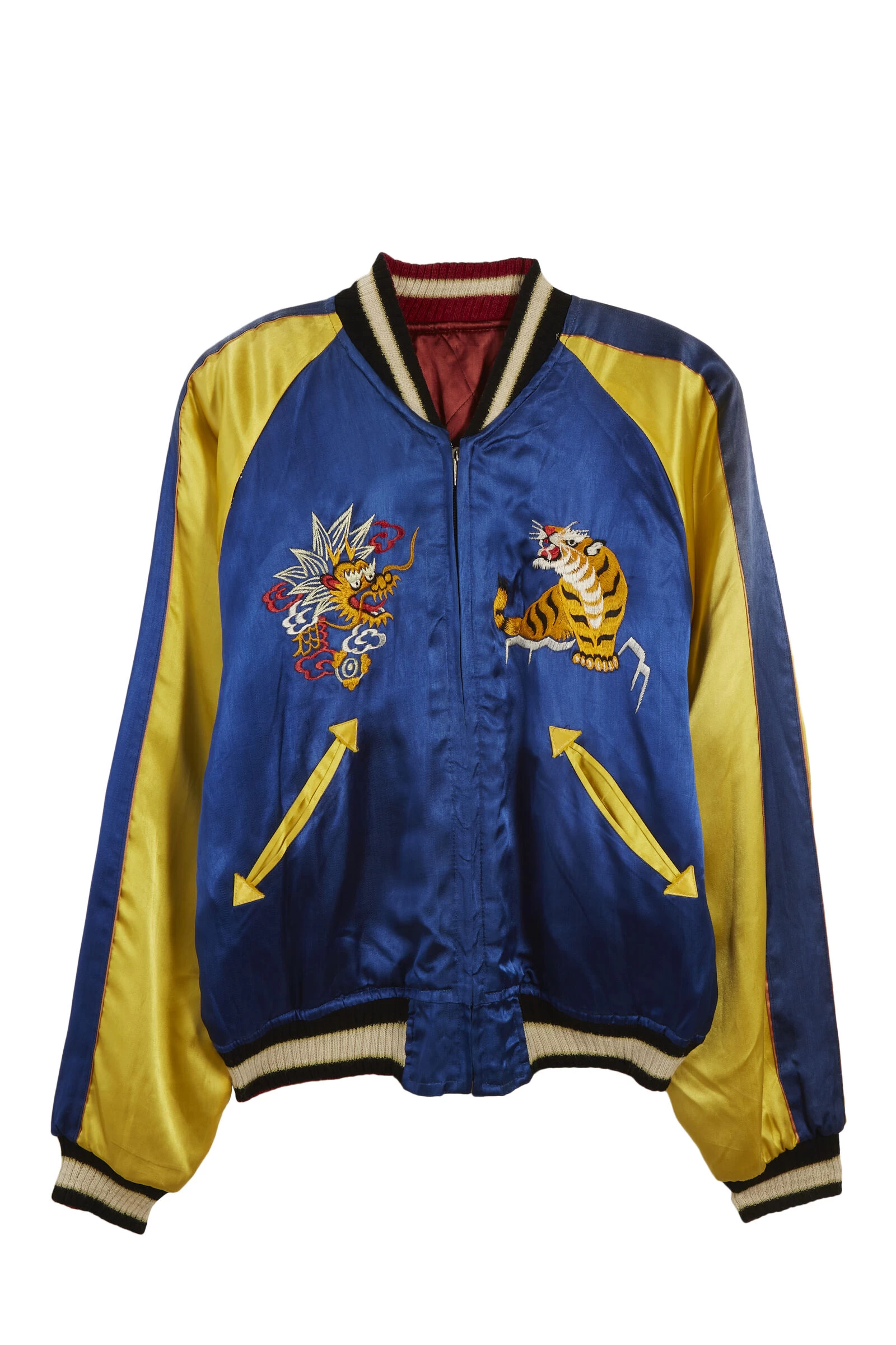 Vintage Reversible Dragon Souvenir Jacket 1 Vintage Reversible Dragon Souvenir Jacket