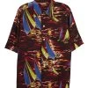 Vintage Multicolor Sailboat McGregor Hawaiian Shirt