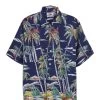 Vintage Blue 'From Here To Eternity' Hawaiian Shirt