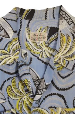 Vintage Blue Palm Tree New Era Hawaiian Shirt -Fashion clothing 13HAX 028 3