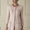 Chanel Pink Bouclé Jacket