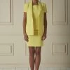 Chanel Yellow Wool Blend Three-Piece Skirt Set