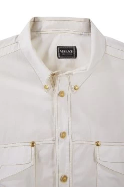 André Leon Talley Versace Jeans Couture Long Sleeve Shirt -Fashion clothing 60VEY 013 3