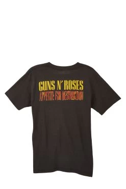 Vintage Guns N' Roses 1988 Album Tee -Fashion clothing 75GRY 010 3