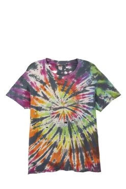 Vintage Metallica 1980s Tie Dye Band Tee
