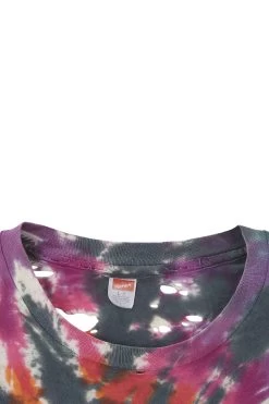 Vintage Metallica 1980s Tie Dye Band Tee -Fashion clothing 75MEY 001 3