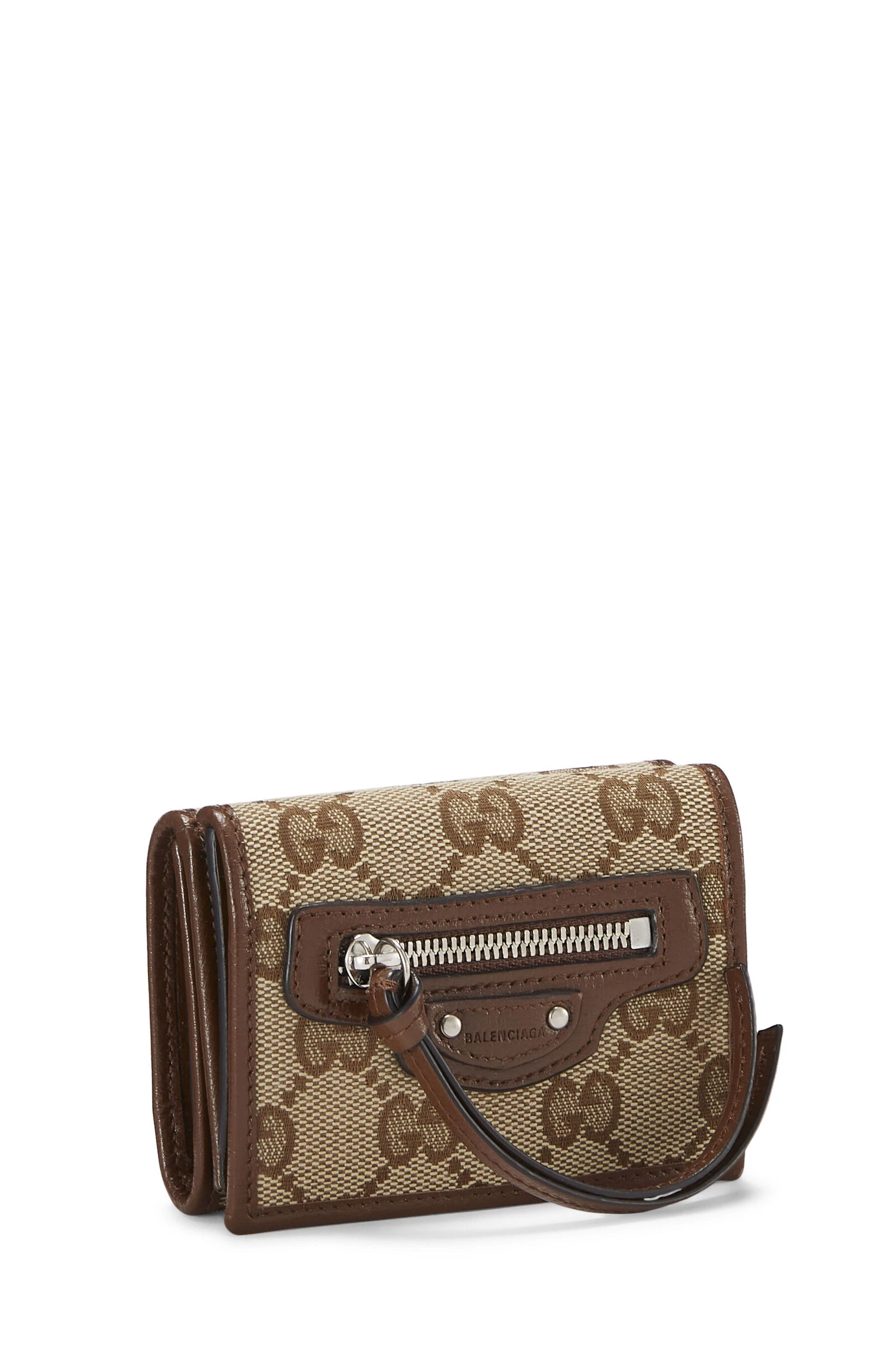 Balenciaga X Gucci Original GG Canvas Hacker Neo Classic Compact Wallet 2 Balenciaga X Gucci Original GG Canvas Hacker Neo Classic Compact Wallet - Image 2