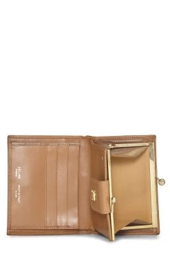 Celine Brown Macadam Canvas Compact Wallet -Fashion clothing Q5A1A2LW0B000 4