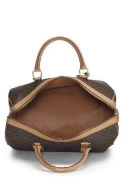 Celine Brown Coated Canvas Macadam Boston Bag 11 Celine Brown Coated Canvas Macadam Boston Bag -Fashion clothing Q5B04JLW0B002 6
