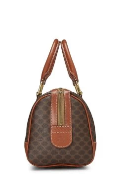 Celine Brown Coated Canvas Macadam Handle Bag -Fashion clothing Q5B04WLW0B004 3
