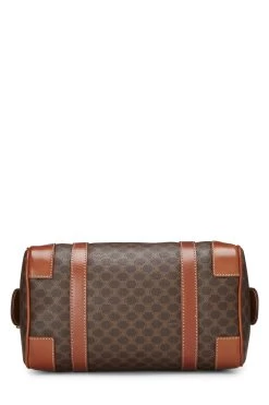 Celine Brown Coated Canvas Macadam Handle Bag -Fashion clothing Q5B04WLW0B004 5