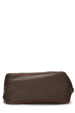 Celine Brown Coated Canvas Macadam Handbag -Fashion clothing Q5B04WLW0B028 5