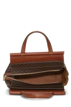 Celine Brown Coated Canvas Macadam Handbag -Fashion clothing Q5B04WLW0B028 6