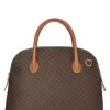 Celine Brown Macadam Coated Canvas Handbag