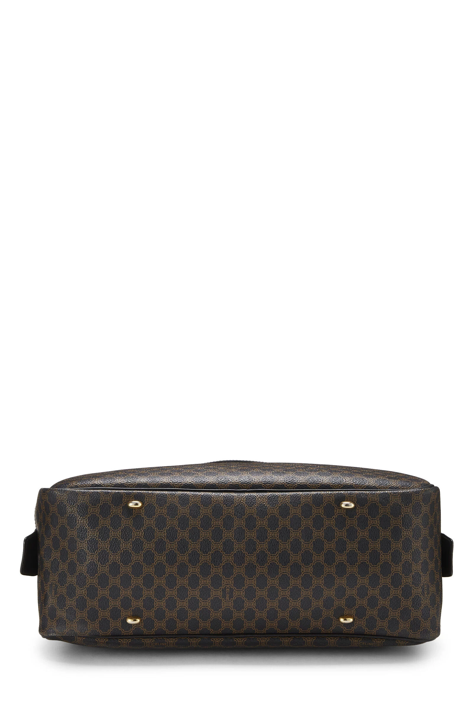 Celine Black & Brown Coated Canvas Macadam Handbag 5 Celine Black & Brown Coated Canvas Macadam Handbag - Image 5