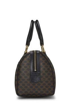 Celine Black Coated Canvas Macadam Handle Bag -Fashion clothing Q5B04WLWKB003 3