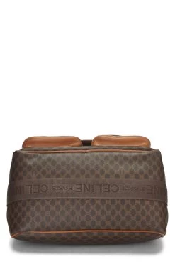 Celine Brown Macadam Coated Canvas Messenger Bag -Fashion clothing Q5B059LW0B019 5