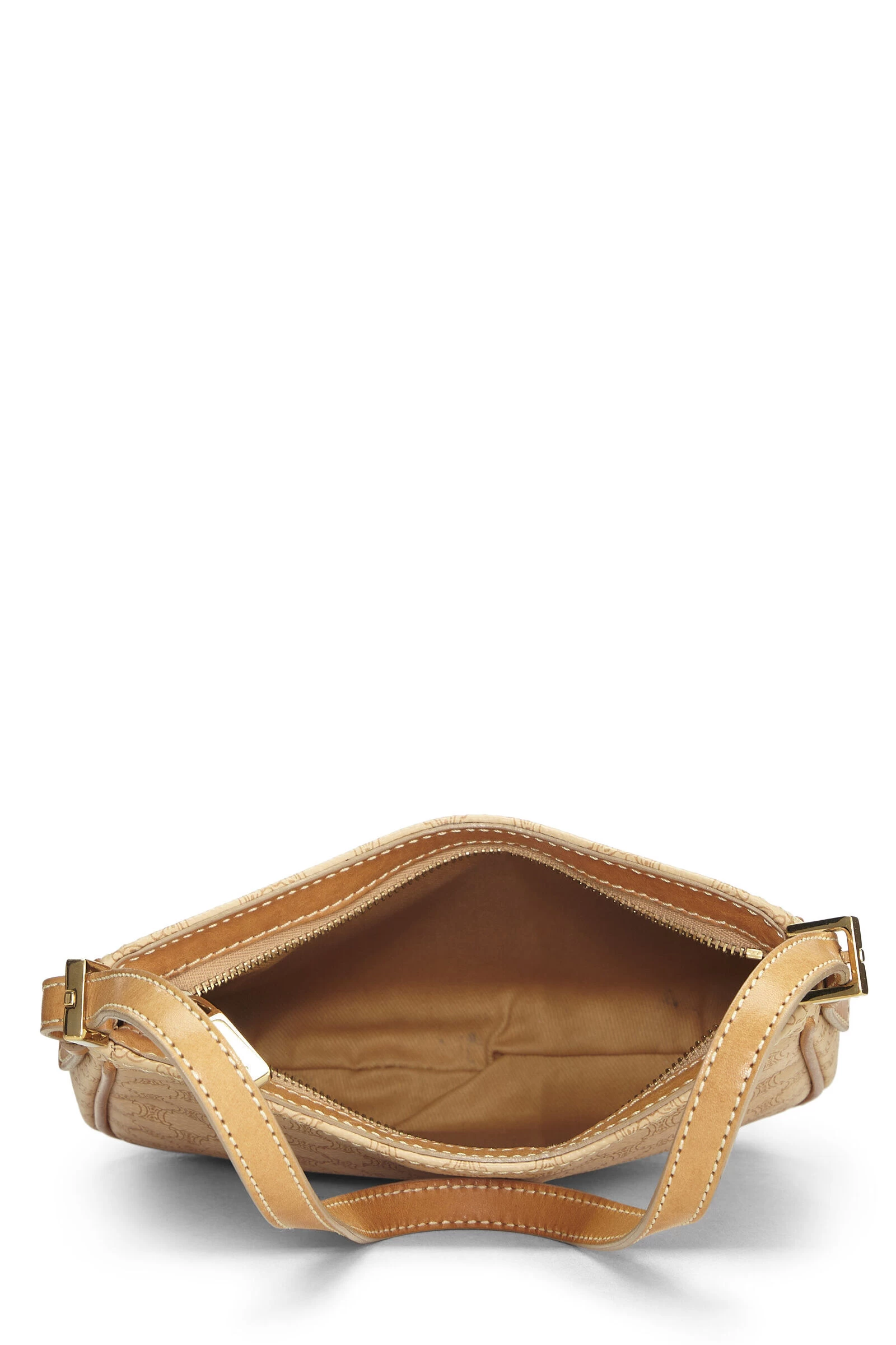 Celine Beige Coated Canvas Macadam Handle Bag 6 Celine Beige Coated Canvas Macadam Handle Bag - Image 6