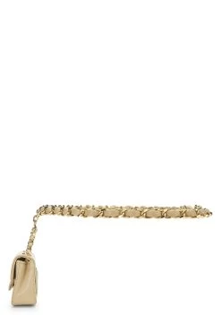 Chanel Beige Quilted Lambskin Belt Bag Micro -Fashion clothing Q6A0011II8002 3