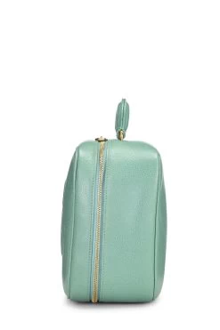 Chanel Green Caviar Lunch Box Vanity 8 Chanel Green Caviar Lunch Box Vanity -Fashion clothing Q6A01I0FGB006 3