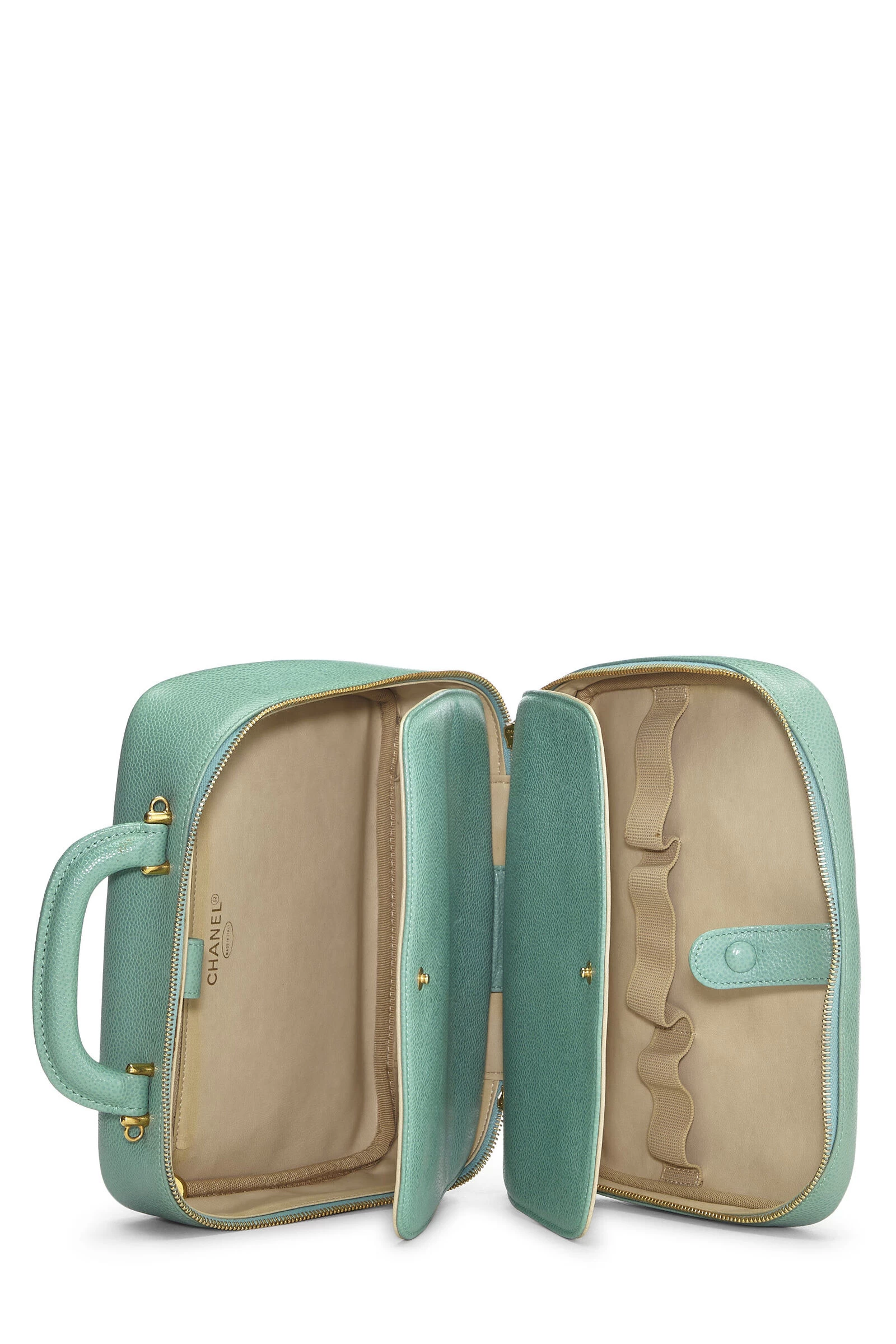 Chanel Green Caviar Lunch Box Vanity 6 Chanel Green Caviar Lunch Box Vanity - Image 6