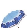 Chanel Blue Nylon Surf Line Umbrella