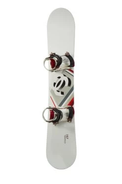 Chanel White Fiberglass 'CC' Sportline Snowboard