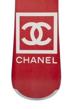 Chanel White Fiberglass 'CC' Sportline Snowboard -Fashion clothing Q6A0PR2SWB002 6