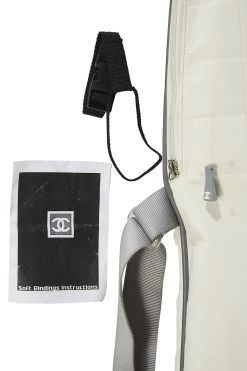 Chanel White Fiberglass 'CC' Sportline Snowboard -Fashion clothing Q6A0PR2SWB002 8