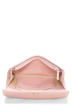 Chanel Pink Calfskin Compact Wallet -Fashion clothing Q6A1A23PPB002 4