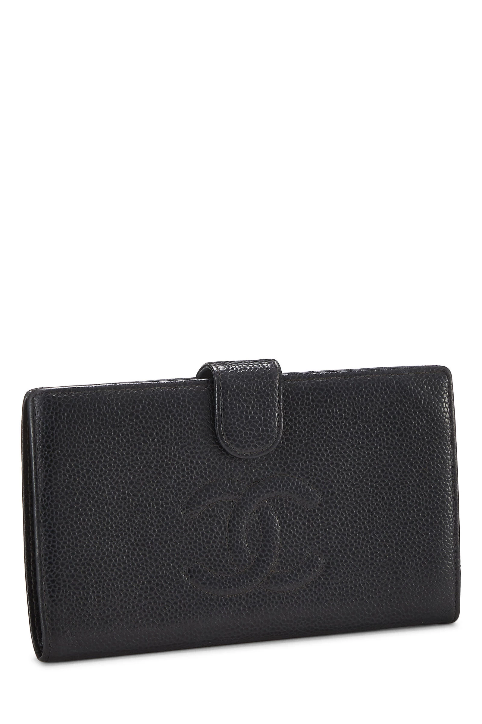 Chanel Black Caviar Timeless 'CC' Wallet 2 Chanel Black Caviar Timeless 'CC' Wallet - Image 2