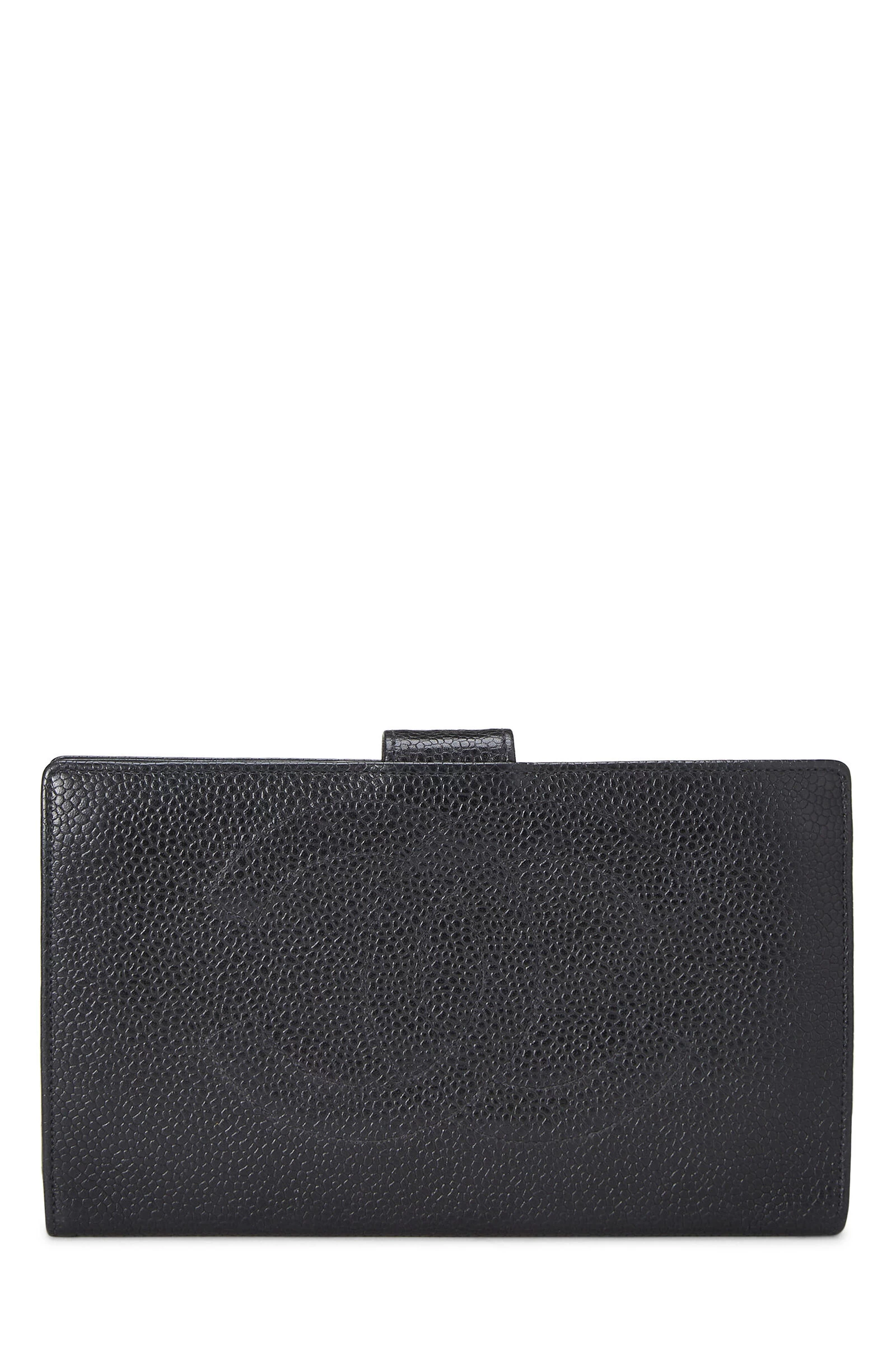 Chanel Black Caviar Timeless 'CC' Long Wallet 1 Chanel Black Caviar Timeless 'CC' Long Wallet