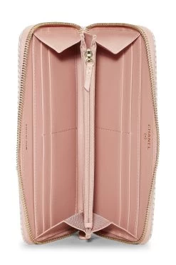 Chanel Pink Canvas Deauville Wallet -Fashion clothing Q6A1V50EPB000 4