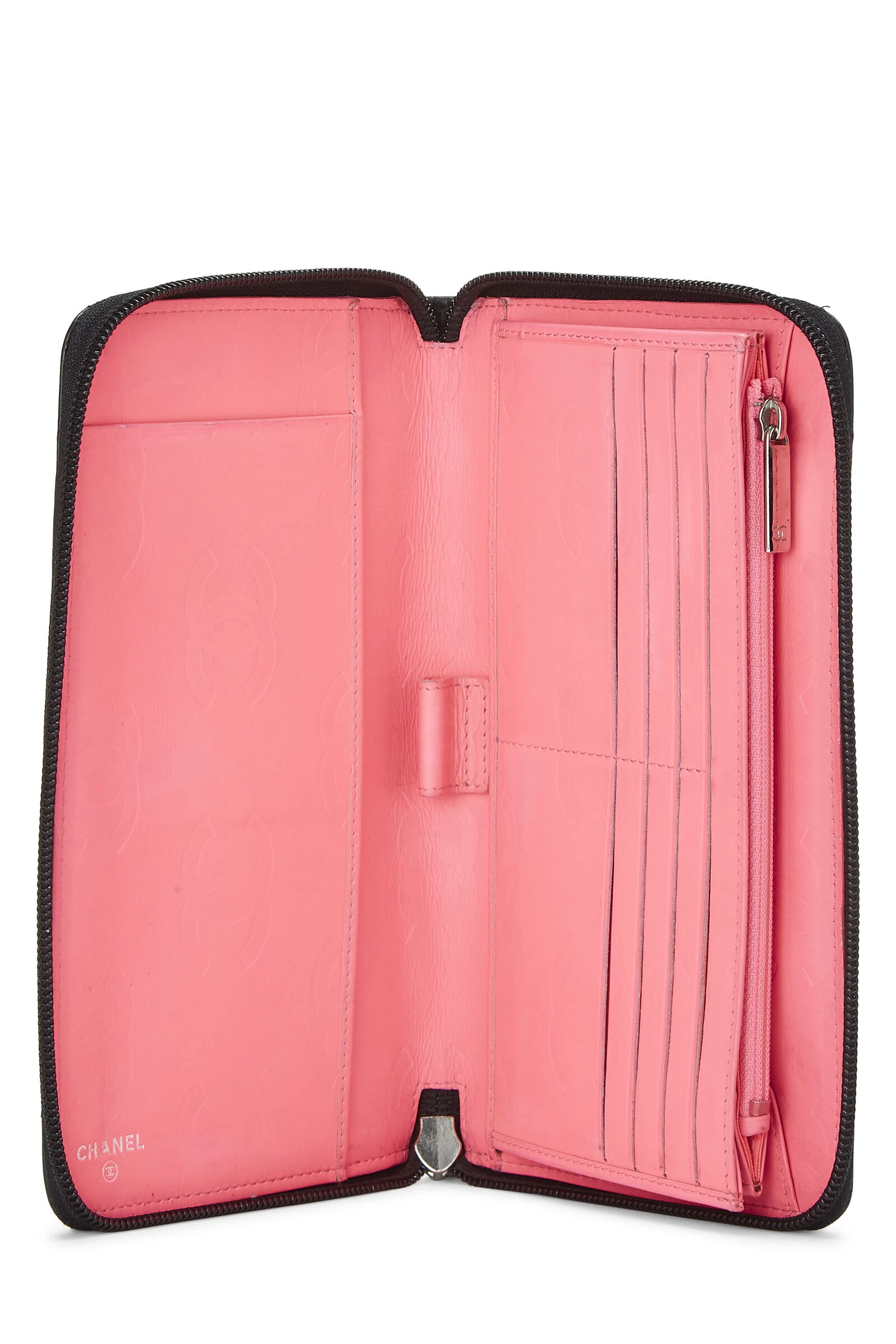 Chanel Black Quilted Calfskin Cambon Travel Wallet 4 Chanel Black Quilted Calfskin Cambon Travel Wallet - Image 4