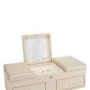Chanel Beige Quilted Lambskin Jewelry Chest Large