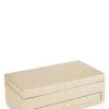Chanel Beige Quilted Lambskin Jewelry Chest Small