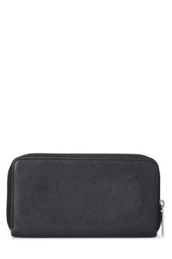 Chanel Black 'CC' Caviar Zip Around Wallet -Fashion clothing Q6A2TK0FKB017 3