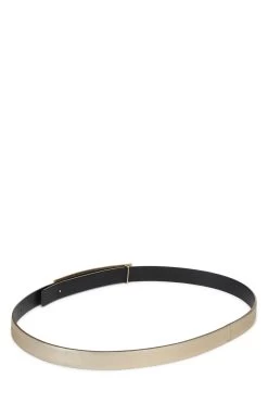 Chanel Gold Leather Logo Belt -Fashion clothing Q6A4NX1LDB000 3