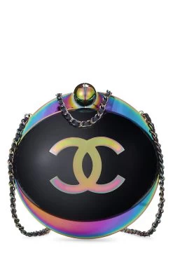 Chanel Multicolor Resin On The Moon 'CC' Minaudière Bag