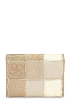 Chanel Beige Patchwork Symbols Wallet -Fashion clothing Q6A57Q3OIB000 3