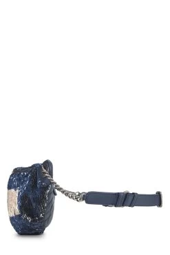 Chanel Navy Sequin Coco Cuba Waist Bag -Fashion clothing Q6A5AP2MNB000 3