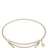 Chanel Gold 'CC' Sunburst Chain Belt 3