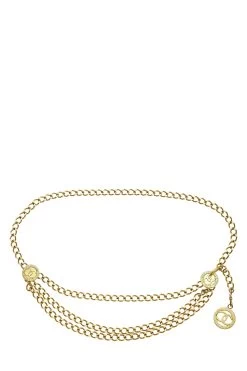 Chanel Gold 'CC' Chain Belt 3