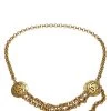 Chanel Gold 'CC' Medallion Chain Belt 2