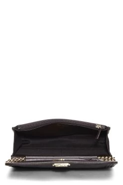 Chanel Brown Quilted Caviar Boy Wallet On Chain (WOC) -Fashion clothing Q6AAMW0F0B000 6