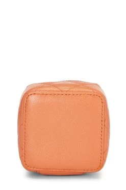 Chanel Orange Caviar Jewelry Case Small -Fashion clothing Q6ACOX0FOH000 3