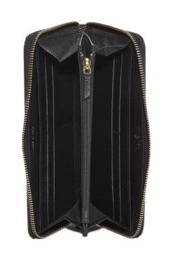 Chanel Black Patent Leather Zip Around Wallet -Fashion clothing Q6ADVD27KB006 4