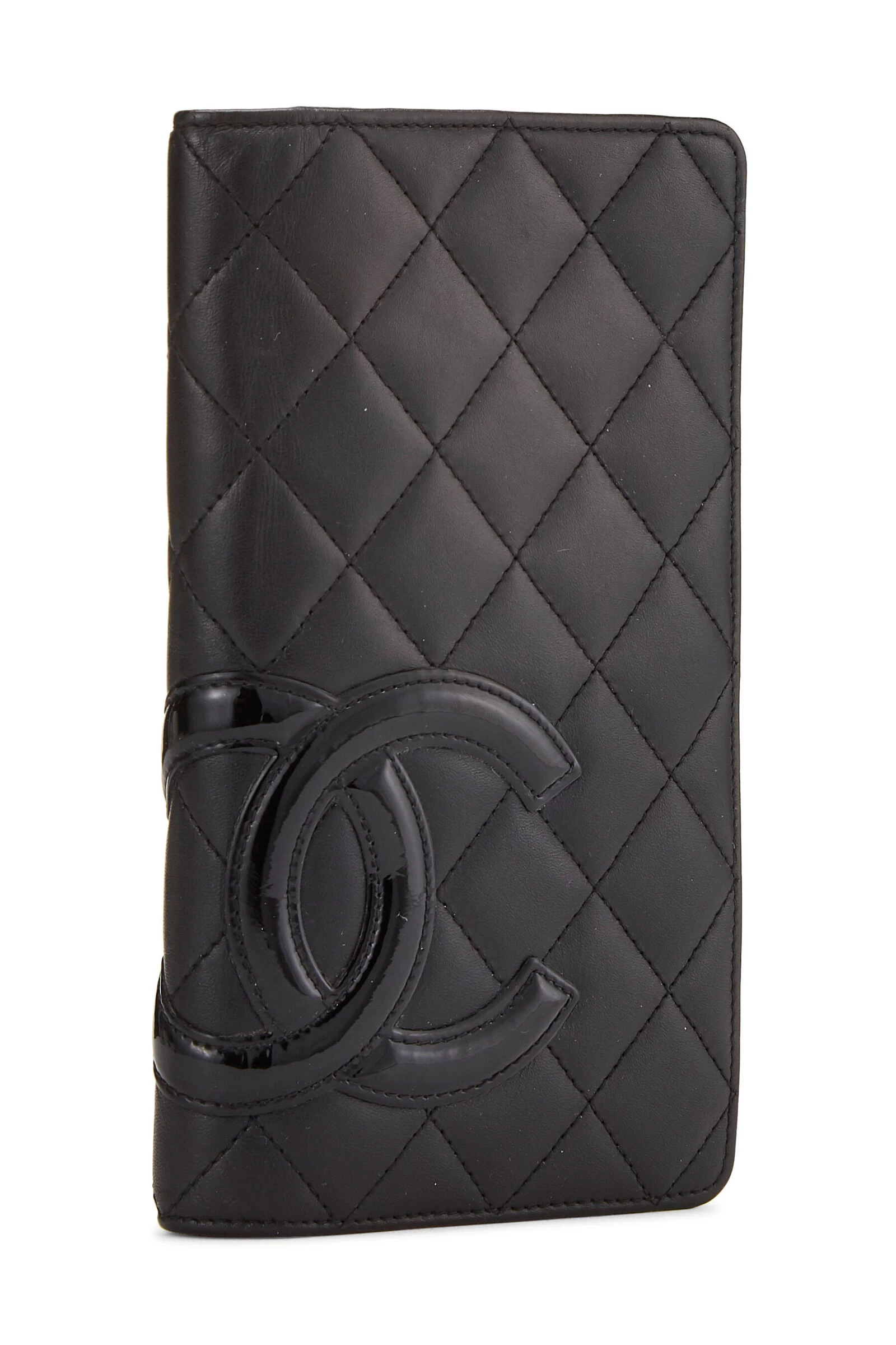 Chanel Black Quilted Calfskin Cambon Wallet 2 Chanel Black Quilted Calfskin Cambon Wallet - Image 2